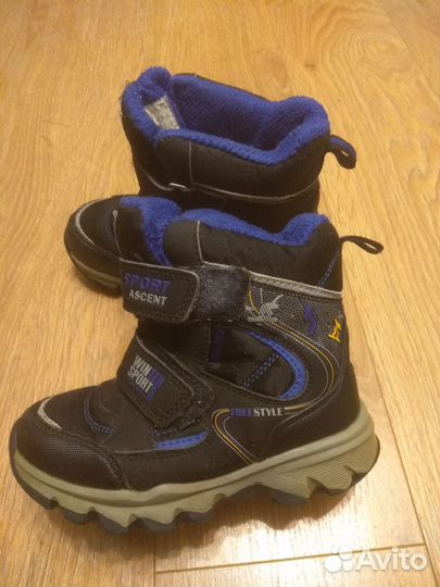 Зимние ботинки Kapika на мальчика 28
