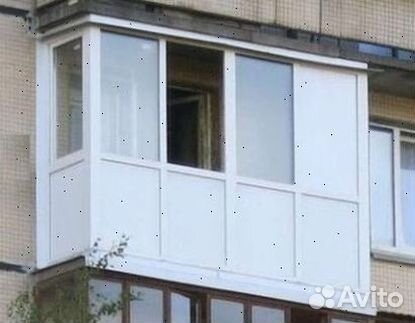 Балкон пластик под ключ