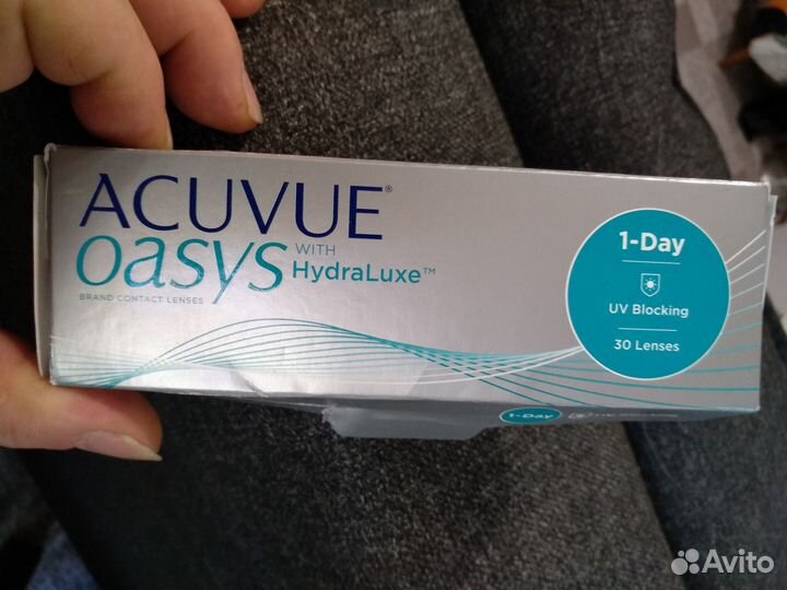 Линзы acuvue oasys 1-Day with HydraLuxe