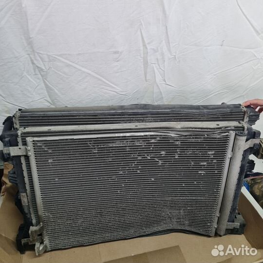 Кассета радиаторов skoda kodiaq