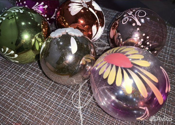 Ёлочная игрушка ссср. Шары