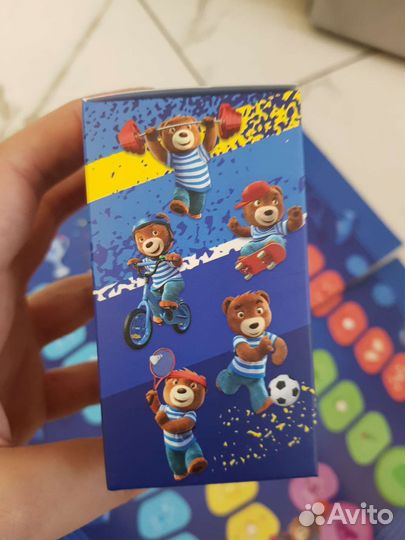 Игра Барни - спортмены (редкая)