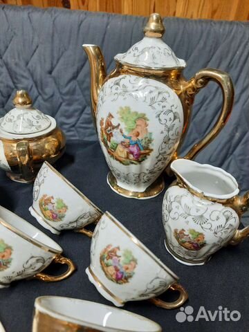 Кофейный сервиз на 4 персоны,Bavaria,мини