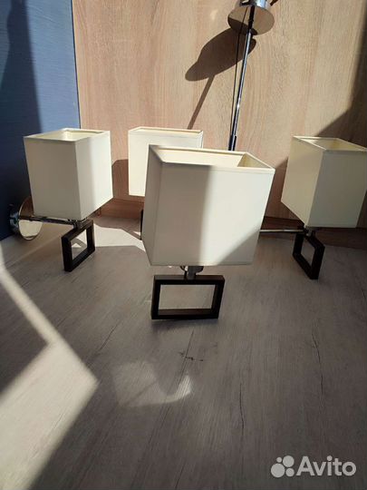 Люстра с 2 бра