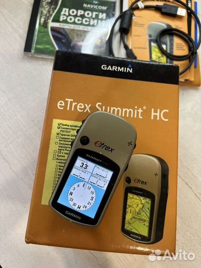 Навигатор Garmin Etrex Summit HC