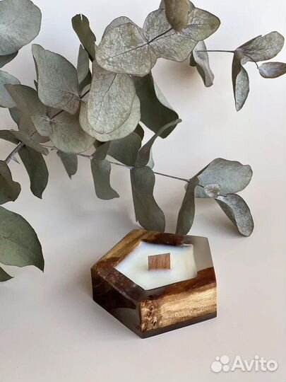 Подсвечники из дерева на заказ