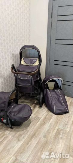 Коляска 3 в 1 sonic soft