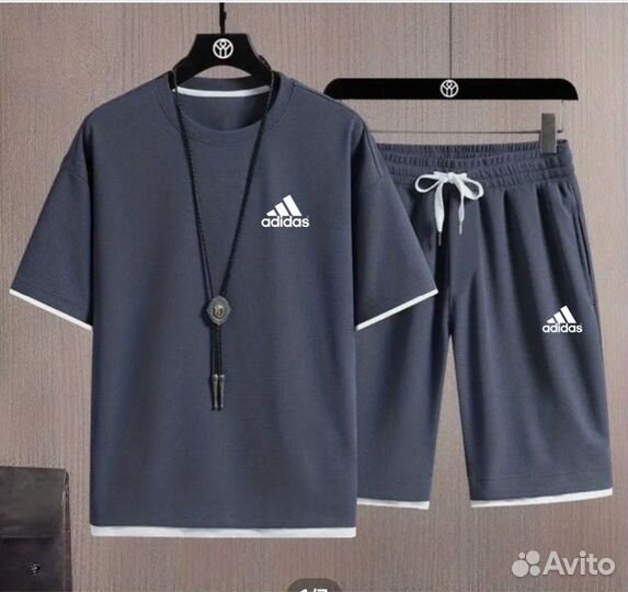 Костюм футболка и шорты Adidas