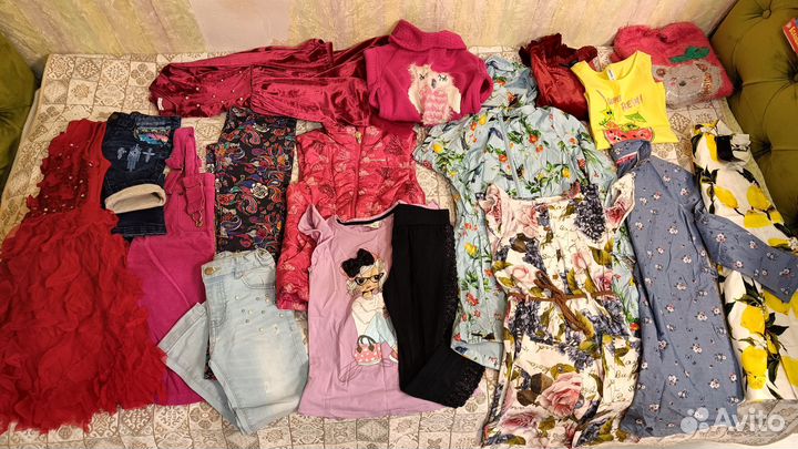 Пакет одежды для девочки 128