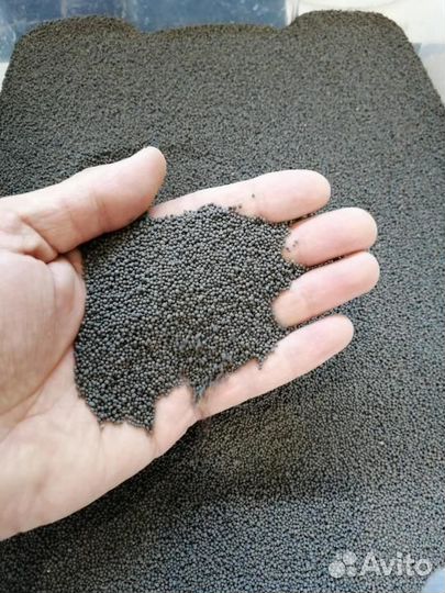 Грунт проппант алюмосиликатный черный 1,2-1,8 мм