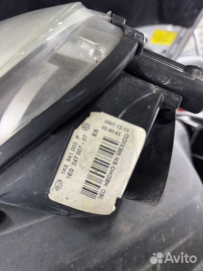 Фары на volkswagen jetta 5