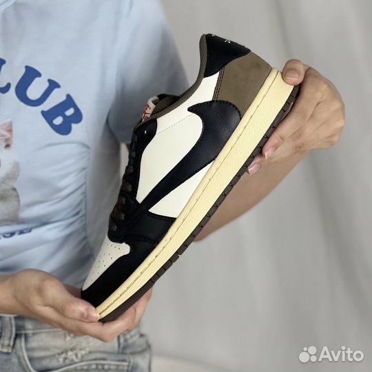 Nike Air Jordan 1 Low Travis Scott Black&Brown