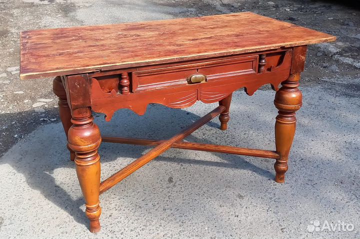 Старинный деревянный стол - царская россия