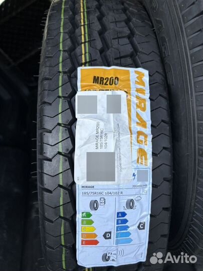 Mirage MR200 185/75 R16C 104Q