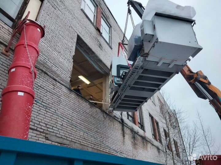 Перевозка промышленного оборудования - такелаж