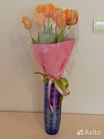 Хрустальная ваза