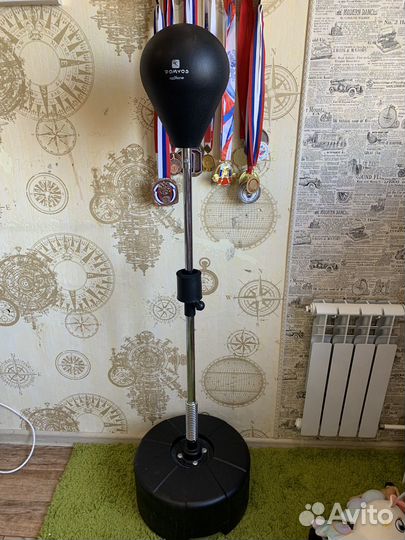 Боксерская груша напольная