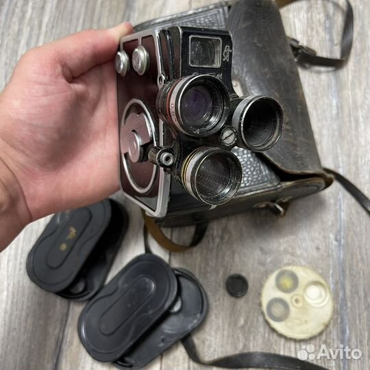 Кино камера советская Экран 3 пленочная СССР