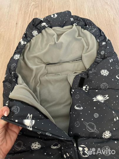 Зимний конверт в коляску или санки