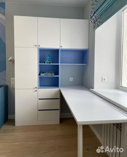 Рабочая зона у окна по вашим эскизам