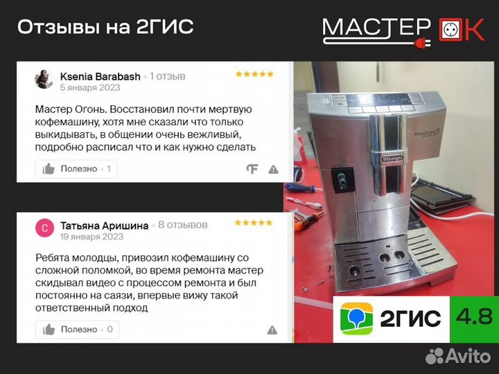 Ремонт Кофемашин в Ростове-на-Дону