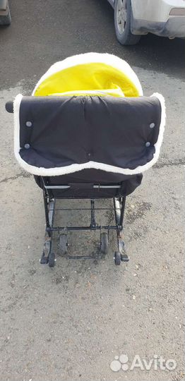 Детские санки коляска ника