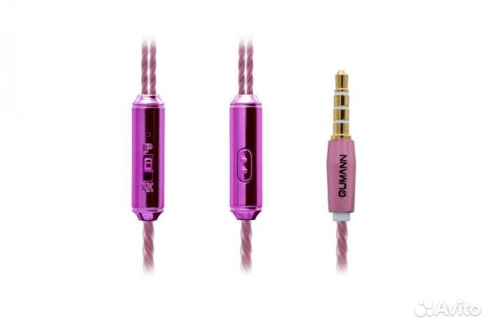 Наушники Qumann QSE-02 Butterfly проводные с мик