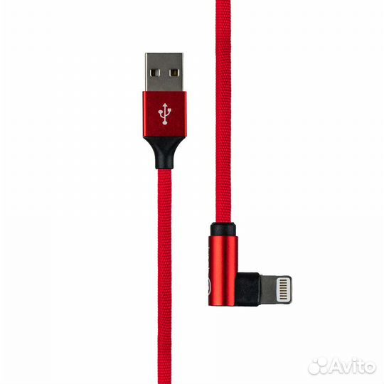 Кабель dprui B3 Lightning - Red (1.2M, 2.4A)