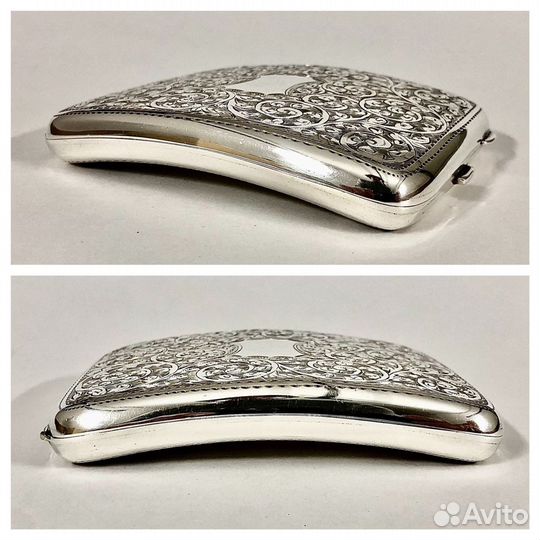 Портсигар антик серебро 1923 год