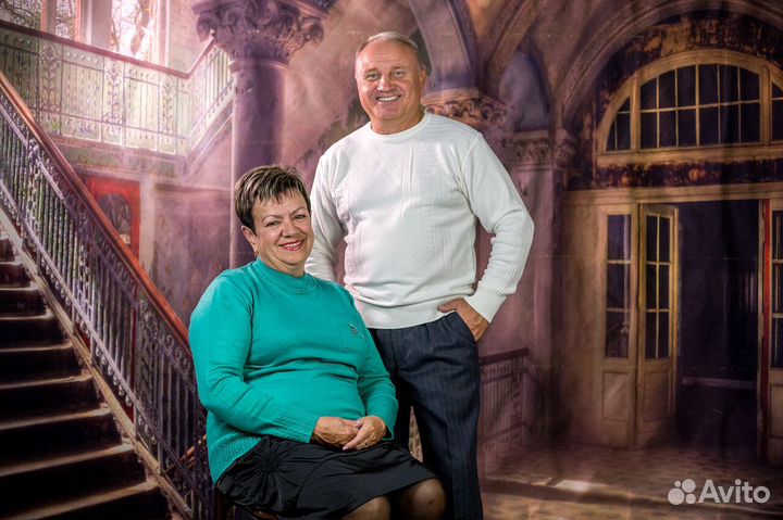 Художественные фоны для фотостудии