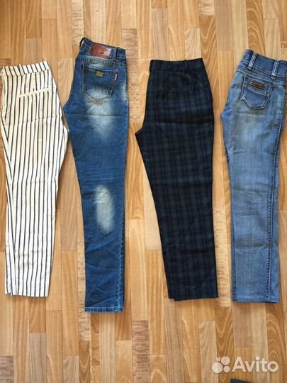 Женские вещи пакетами S-M 44 + пакет мужской обуви