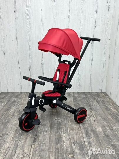 Трехколесный велосипед LuxMom 368 складной
