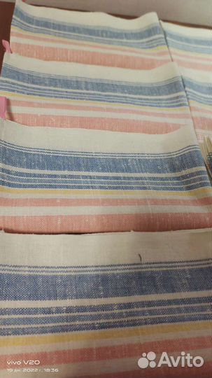 Кухонные полотенца лен