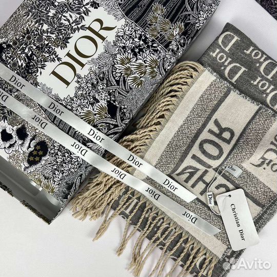 Шарф палантин Christian Dior Кашемир