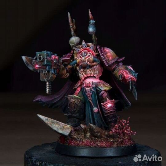 Покраска миниатюр, фигурок, бюстов Warhammer 40000