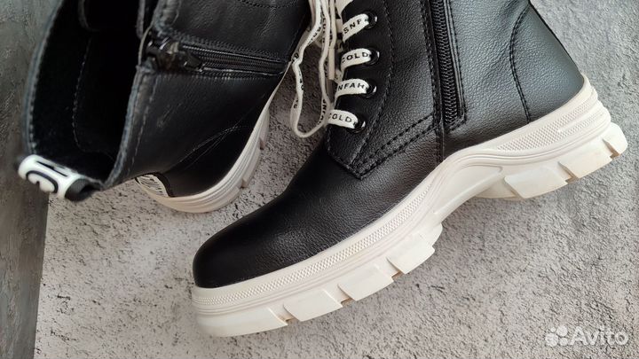 Ботинки женские 35 натуральная кожа