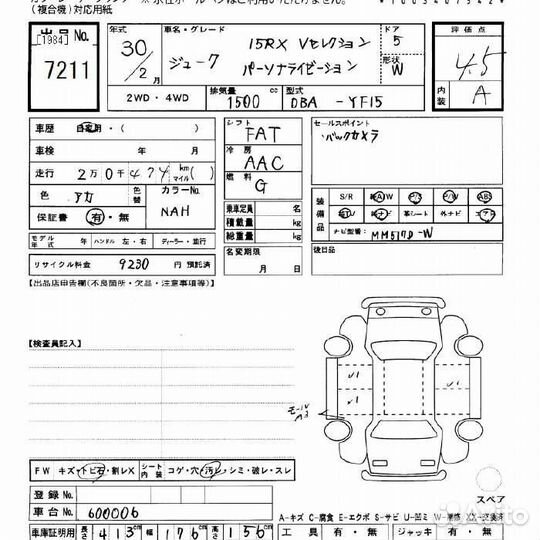 Nissan Juke 1.5 CVT, 2018, 20 000 км