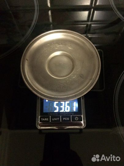 Блюдце серебро СССР. 875 пр