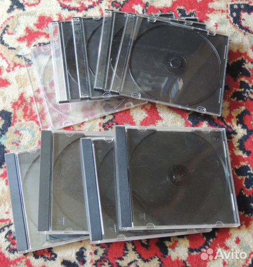 Боксы для дисков DVD CD