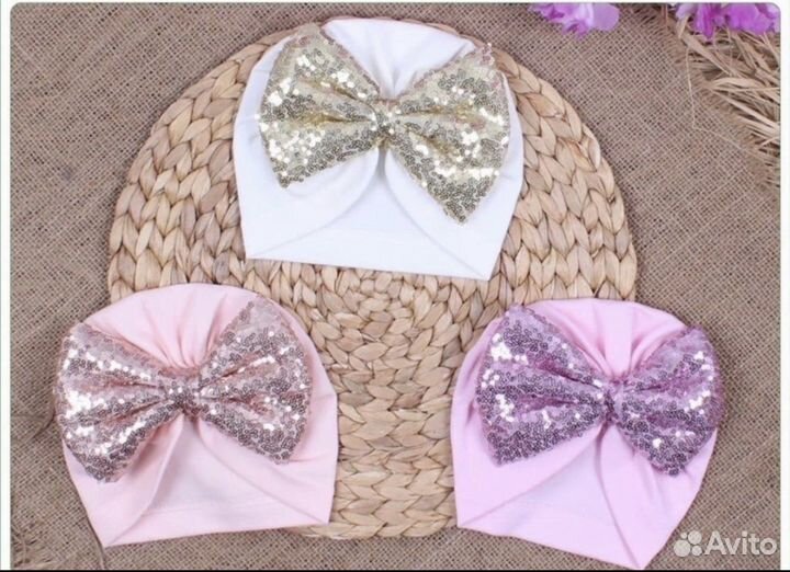 Шапочка для девочки Турция