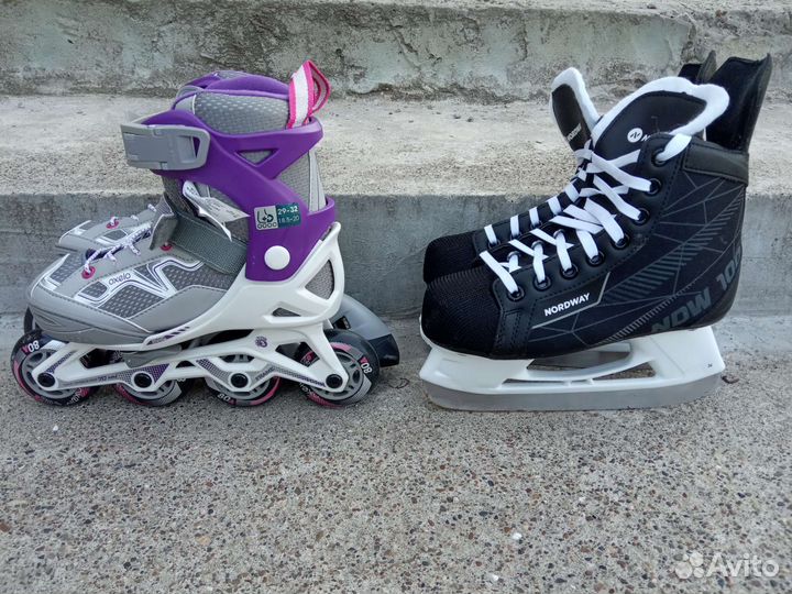 Коньки + ролики