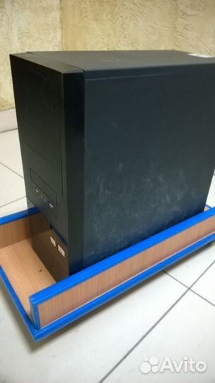 Тележка на колесиках под стол для компьютера