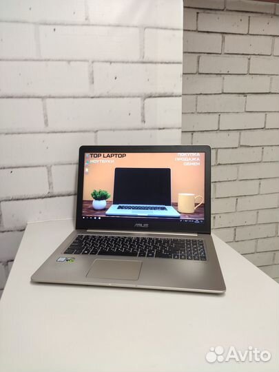 Top Laptop Игровой ноутбук Asus на i7, GTX1050