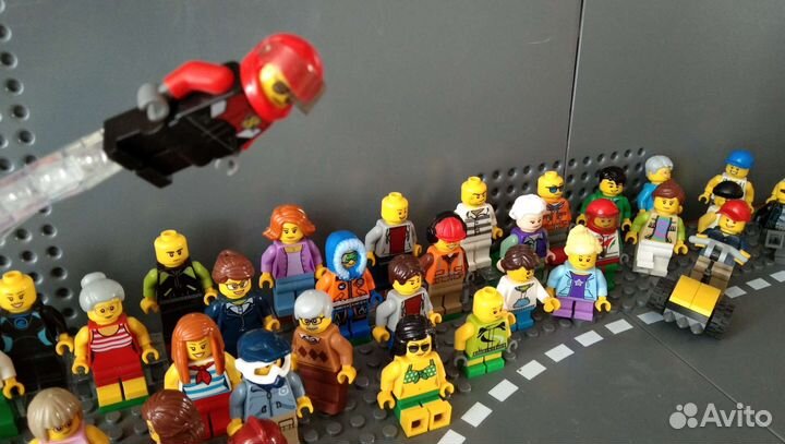 Lego City минифигурки комплект