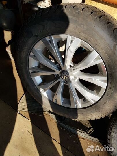 Диски на volkswagen tiguan r17, и зимняя резина