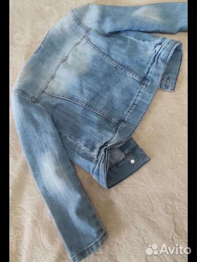 Джинсовая куртка для девочки