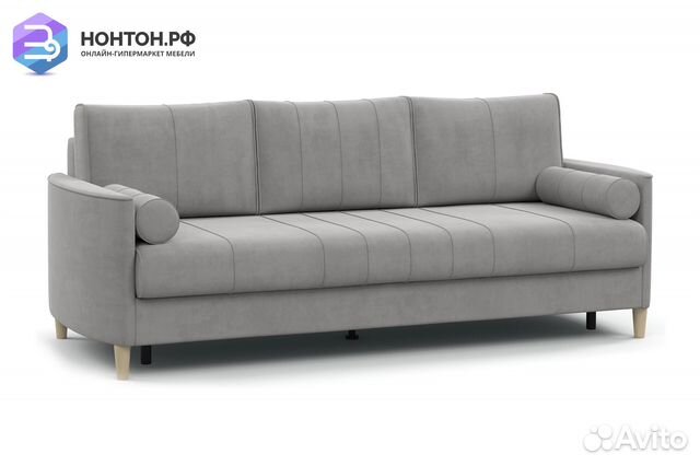 Диван тик-так Лора серый