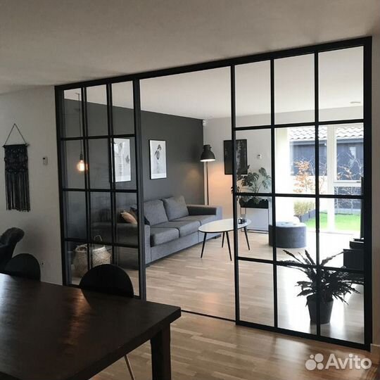 Секлянная перегородка