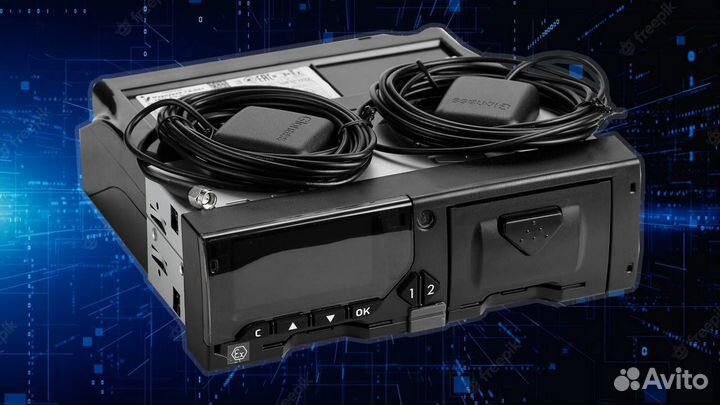 Тахограф Меркурий та-001 с блоком нкм.Под ключ