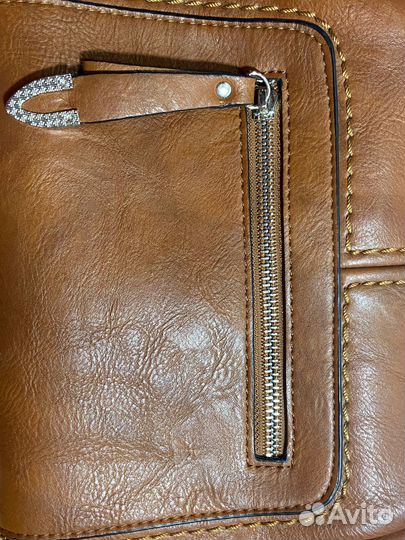 Сумка женская с фермуаром экокожа